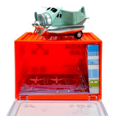 Die-Cast Pull-Back Vehicles – Assorted Styles (with Mini Shipping Container Case)